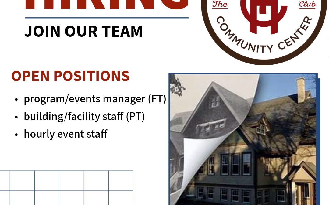 Hiring Programs & Events Manager